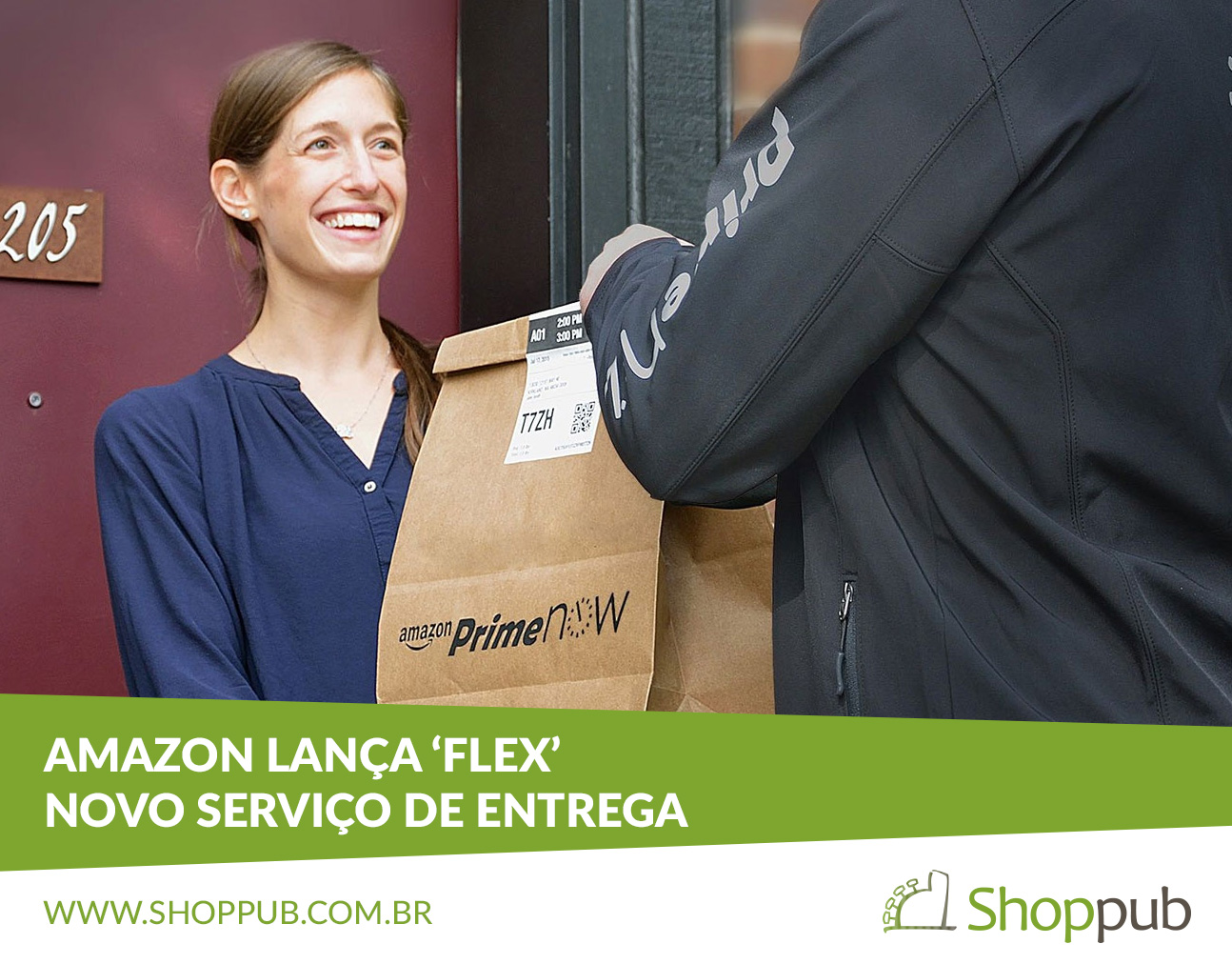 Amazon lança ‘Flex’, seu novo serviço de entrega