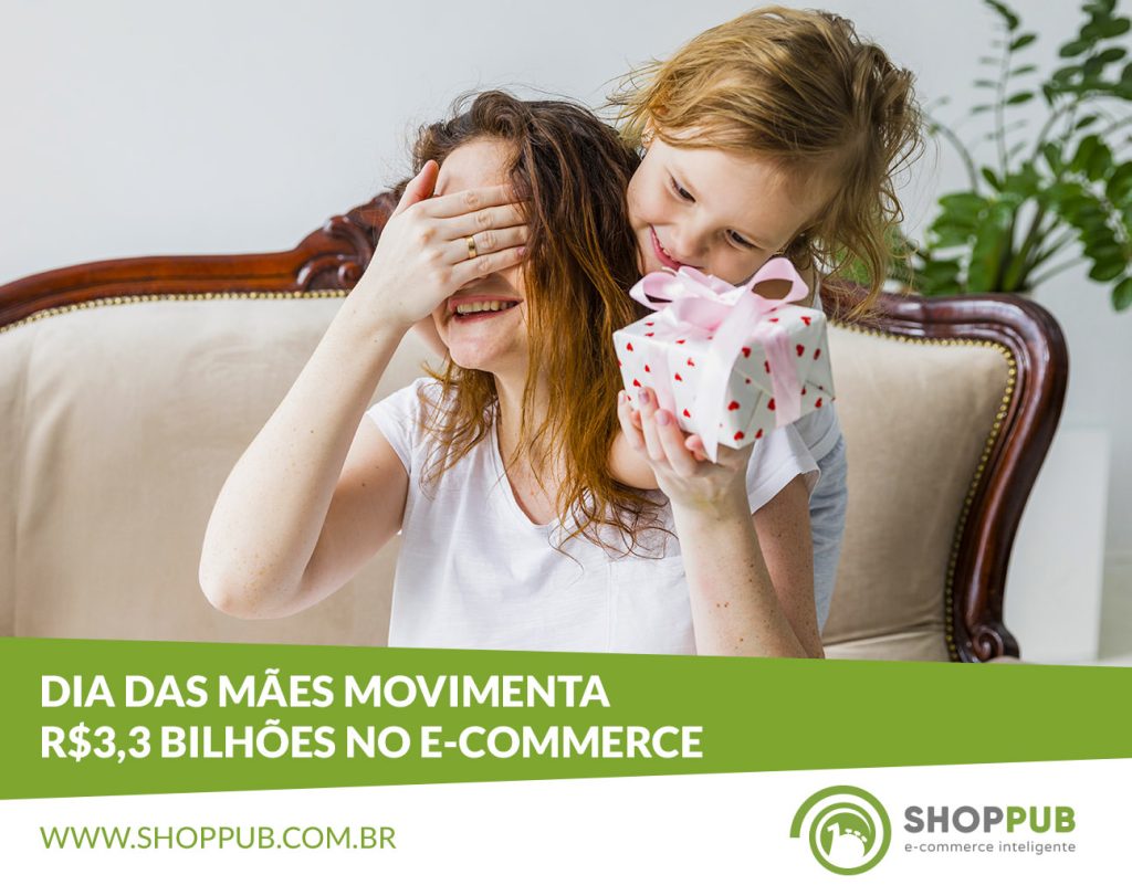 Dia das Mães movimenta R$3,3 bilhões no e-commerce