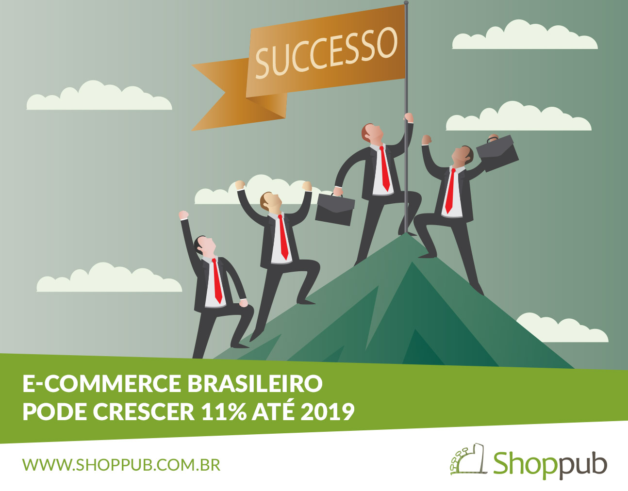 E-commerce Brasileiro pode crescer 11% até 2019