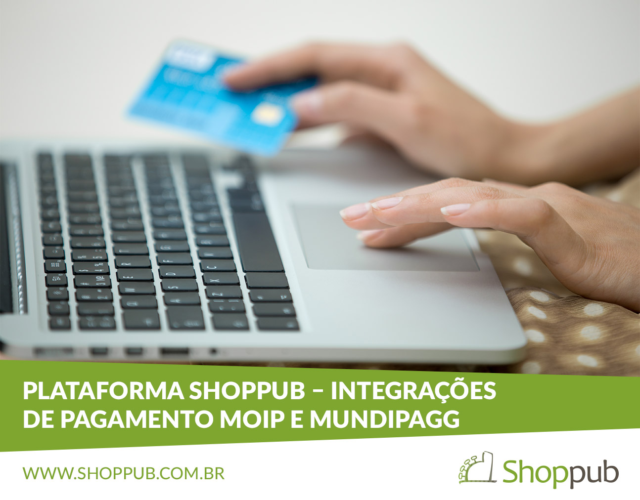 Plataforma Shoppub – Integrações de pagamento Moip e Mundipagg