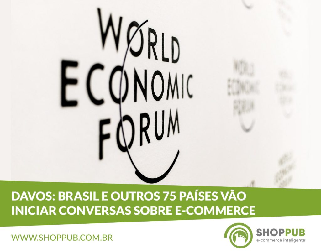 Davos: Brasil e outros 75 países vão iniciar conversas sobre e-commerce
